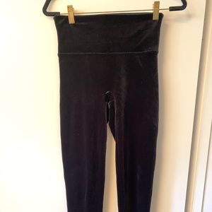 Spanx - velvet leggings